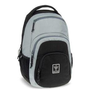 Ghiozdan școlar Ars Una Ash 24L - Gri și Negru - Ars Una