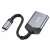 Hoco UA25 2-in-1 SD/TF card reader for iPhone with Lightning connector, grey