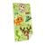 Angled view of Harry Potter Hogwarts Fast Dry towel with cartoon forest animals