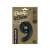 Beauty & Charm 85 cm black number 9 foil balloon, self seal