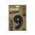 Beauty & Charm 85 cm black number 9 foil balloon, self seal