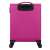 American Tourister Sea Seeker Spinner 55cm Kabinbőrönd Hátulnézet Rózsaszín Színben