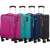 American Tourister Sea Seeker Spinner 55cm Cabin Suitcase in Pink, Turquoise, Blue and Black