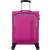 American Tourister Sea Seeker Spinner 55cm Cabin Suitcase in Pink with Turquoise Details