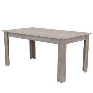 Masă de dining Yorki Standard, finisaj stejar, 160x90 cm - Mobilier pentru sufragerie