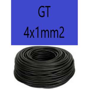 GT 4x1 fekete 300/500V gumikábel  H05RR-F 94426765 