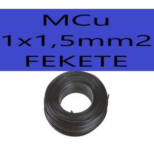 MCu 1,5mm fekete H07V-U 94426851 