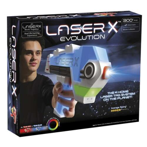 Laser-X Evolution infračervená laserová pištoľ hračka 90m+ 1ks