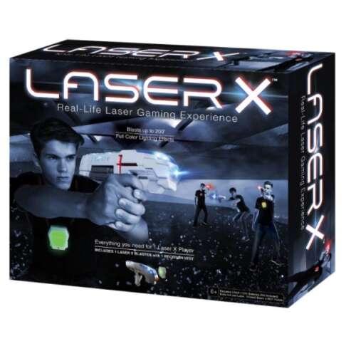 Laser-X infračervená laserová pištoľ sada hračiek 60m+ 1ks 35514139