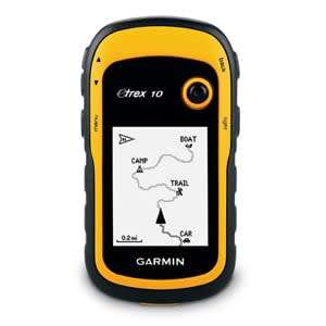 Garmin eTrex® 10 GPS-Tracker Personal 0,6 GB Schwarz, Gelb 45450347 GPS-Navigationssysteme