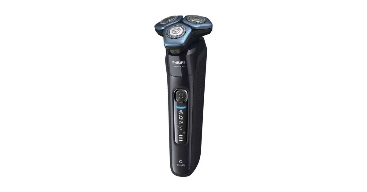 Philips S7783/55 Series 7000 SkinIQ Electric Shaver, 60 minutes