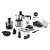 Philips Avance Collection HR7778/00 food processor with all accessories, including blender, citrus press, grater, slicer, and dough hook