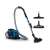 Philips PowerPro Compact Beutelloser Staubsauger, FC9334/09, Grau-Grün, mit Zubehör