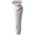 Epilator umed si uscat Philips Seria 8000 BRE730/10, 7 accesorii, 32 pensete, utilizare fara fir, 2 setari viteza, opti-light, discuri ceramice, Argintiu 65182654