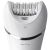 Epilator umed si uscat Philips BRE710/00, 5 accesorii, 32 pensete, utilizare fara fir, 2 setari viteza, opti-light, discuri ceramice, Argintiu 126813907