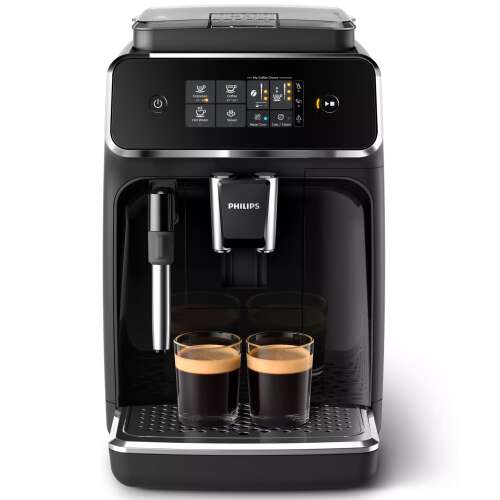 Philips Serie 2200 LatteGo EP2221/40 Automatische Kaffeemaschine mit Aufschäumdüse, Schwarz