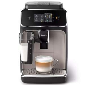 Philips Series 2200 LatteGo EP2235/40 Aparat de cafea automat cu spumă de cafea, Negru-zinc maro 56503293 Casa si gradina