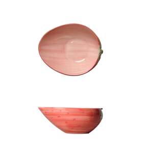 Eper alakú kerámia tál, tökéletes reggeli müzlihez, gyümölcshöz vagy nassoláshoz - SELOWEI