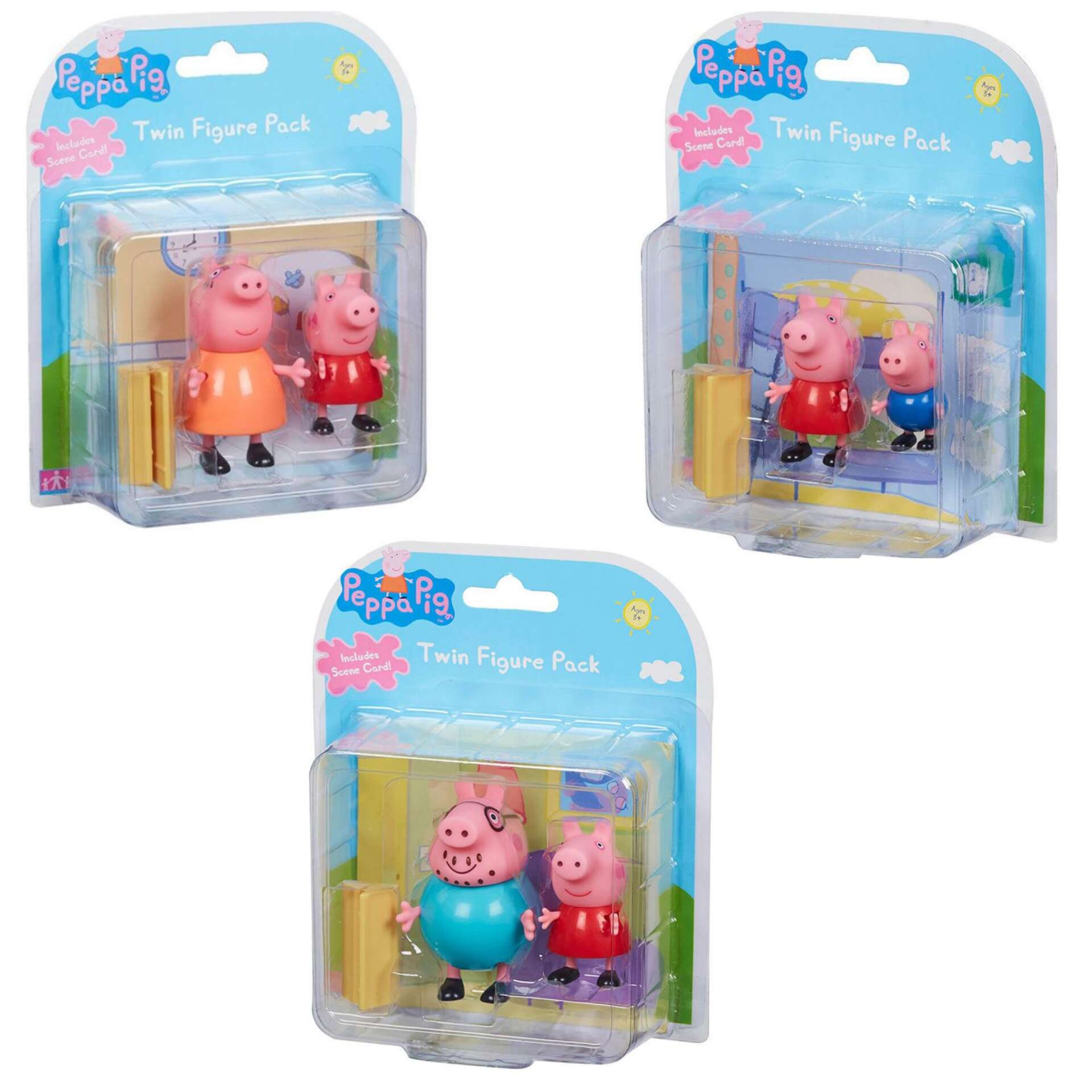 Peppa Malac Figura 2db - Többféle Kifutó!!!