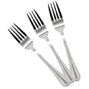 VILLA RM. 3 db-os rozsdamentes acél étkezővilla készlet, 20cm - Evőeszköz