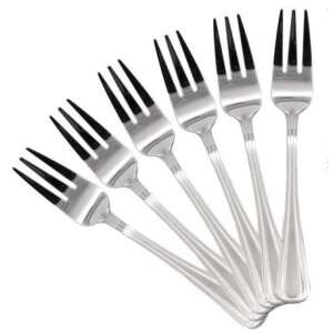 VILLA desszert villák 6 db-os csomagban, 15 cm, rozsdamentes acél - Villa