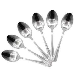 6 db-os desszertkanál szett, rozsdamentes acél, 12,8 cm - Kanál
