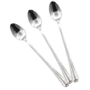 3 db hosszú kanál készlet, tökéletes italok keveréséhez vagy koktélok keveréséhez - Kanál