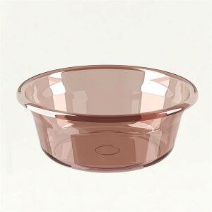 TOO KT-138-B Műanyag Lavór - Barna - 32x12cm 130355060 - Háztartási vödör & Tál