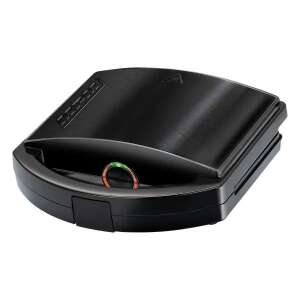 Black sandwich maker, closed, front view - Sandwich Maker