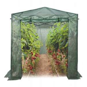Fóliový stan GardenLine 140g/m² s UV4 filtrom 2x1,37x2,34m #zelená 94437967 Skleníky