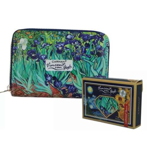 Van Gogh Íriszek műbőr pénztárca - 14,5x2,7x9,5 cm