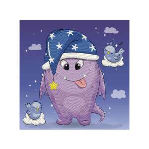 Diamond Dotz DotzBox Szörnyecske Gyémántszemes kirakó készlet - Diamond Dotz