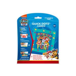 Set de artizanat Diamond Dotz QuickDotz Paw Patrol Prietenie Distractie, include tot ce ai nevoie pentru a crea un design sclipitor Paw Patrol - Diamond Dotz