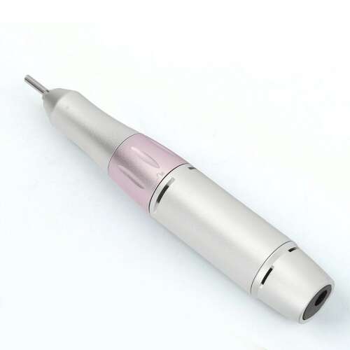 Elektromos körömcsiszológép, USB-s töltéssel, ezüst és rózsaszín, H45