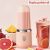 Wireless Mini Blender with Double Cups - Pink 94438394