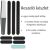 Set of nail files for manicure and pedicure