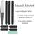Set of nail files for manicure and pedicure