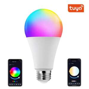 TUYA RGB, LED dimmelhető okos izzó, E27, 10W - A21 94438526 
