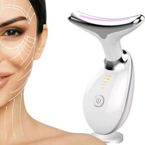 Intenzív elektromos fényterápia - ránc és bőrfeszesítő masszírozó - ES-1081 - Fehér - Beauty & Health