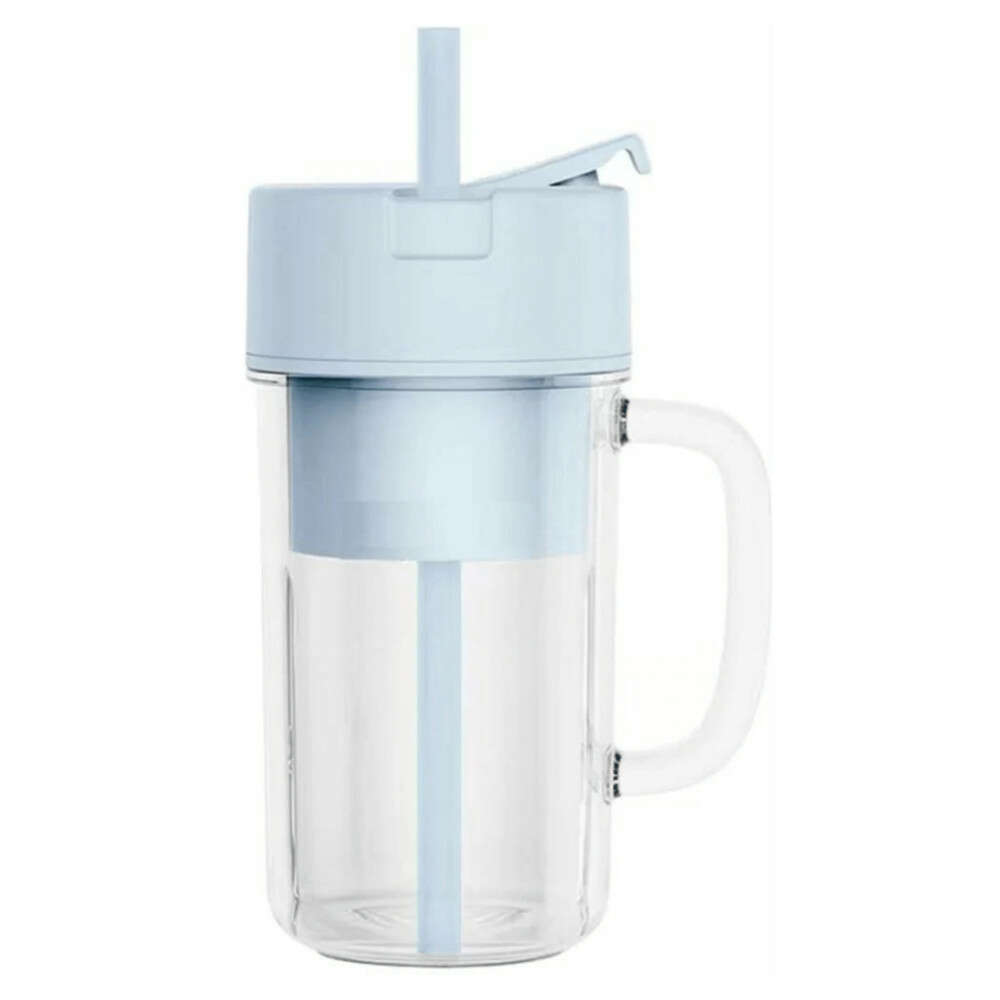 Blender portabil multifuncțional și pahar de băut, 340 ml - Albastru