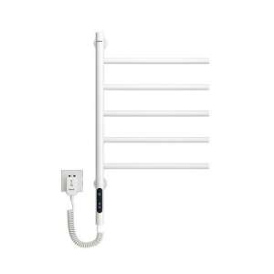 Intelligent Towel Radiator with Foldable Arms, G63 - White