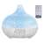 Ultrasonic Aroma Diffuser with Cracked and White Wood Pattern 94439397