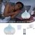 Ultrasonic Aroma Diffuser with Cracked and White Wood Pattern 94439397