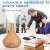 Aroma Diffusor aus hellem Holz mit automatischer Abschaltung und Timerfunktion, 1/3/6 Stunden Timer
