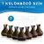 Tulip-shaped Ultrasonic Aromatherapy Diffuser - Dark Wood 94440745