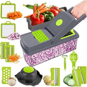 14-piece Multifunctional Slicer and Chopper