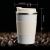Best Taste white portable thermos, 510 ml, with dimensions