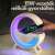 BT-2301 LED mood light Bluetooth speaker with 15W wireless fast charging, easy charging while listening to music