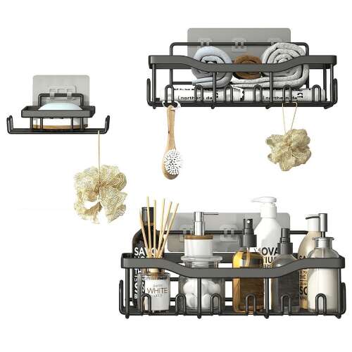Set polica za kupaonicu i kuhinju - 3 komada 94441527
