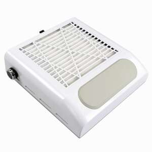 White nail dust extractor with a built-in hand rest, BQ-858-8 model - OEM